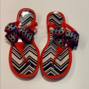 Missoni flip flop sandals